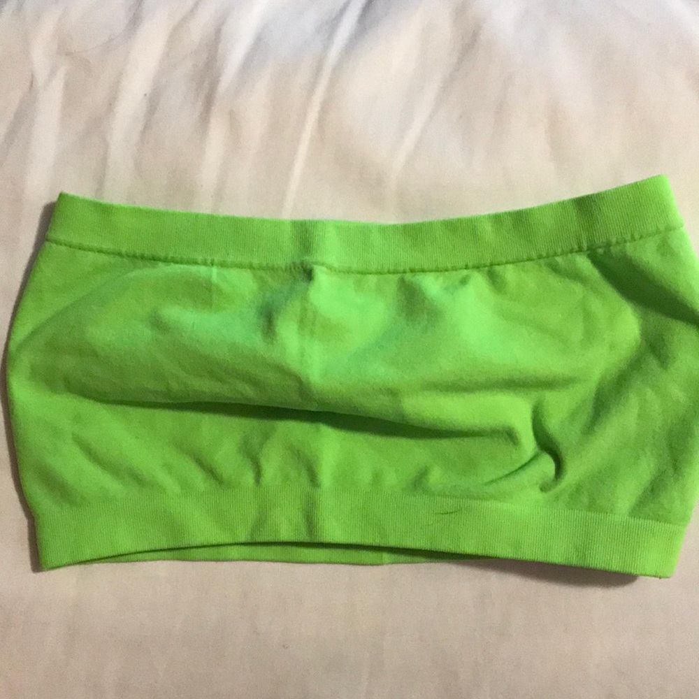 Green tube top